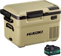 HiKOKI UL18DD(XMGZ) Refroidisseur/Chauffe-eau Électrique Sans Fil 14.4/18V 10.5L à Compresseur, Refroidissement Direct, Faible Bruit, Coque en Plastique, Manuel de Voiture