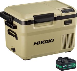 HiKOKI UL18DD(XMGZ) Glacière/chauffe-eau sans fil 14,4/18V, 2,8 gallons (10,5 L), réfrigération par compresseur, faible bruit, pour utilisation en voiture - Product Image 2