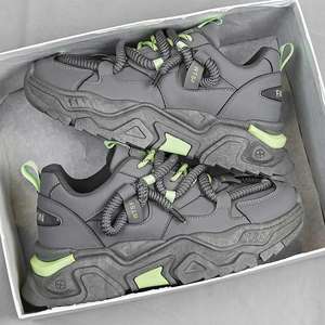 Chaussures décontractées pour hommes Été 2025 Nouvelle tendance polyvalente en maille respirante à lacets rehaussantes style running pour papa - Product Image 2