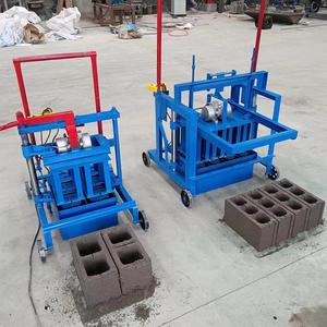 Máquina para fabricar bloques de cemento de carretera hueca de hormigón ceniza voladora oblicua - Product Image 2