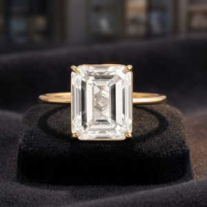 Bague en zircon plaqué or rose UM Jewelry en forme de cœur pour unisexe/hommes/femmes, cadeau d'anniversaire ou quotidien - Product Image 2