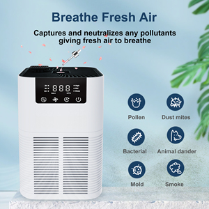 เครื่องฟอกอากาศแบบตั้งโต๊ะพกพา OEM รุ่นใหม่ปี 2025 เหมาะสำหรับใช้ในบ้าน กำจัดฝุ่นละออง ละอองเกสรดอกไม้ ขนสัตว์เลี้ยง ควัน และกลิ่นไม่พึงประสงค์ได้ถึง 99.97% - Product Image 4