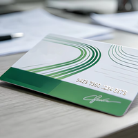 Tarjeta Inteligente NFC de PVC con Código Grabado Personalizado, Sin Contacto, 13.56MHZ, Directo de Fábrica, para Comercios y Clubs