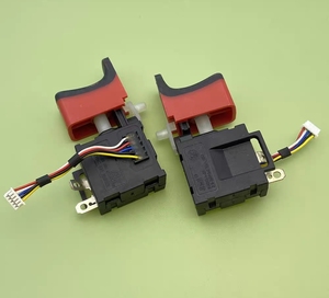 Interrupteur à gâchette pour perceuse 5 fils FA021A-69 DC 7.2-24V avec contrôle de vitesse avant/arrière, pièces détachées pour outils électriques - Product Image 4