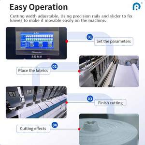 Máquina Cortadora y Rebobinadora de Telas Súper Automática y Libre de Polvo con Motor, Componentes PLC de Alta Potencia para Procesamiento de Papel - Product Image 4