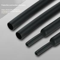 Tube thermorétractable à double paroi avec colle, fourni par l'usine, pour la réparation et l'étanchéité des câbles