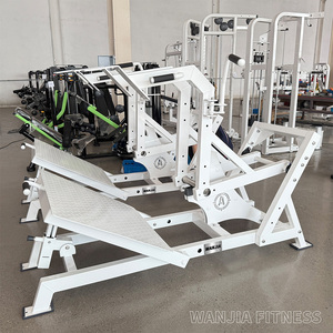 Máquina de Ejercicios de Piernas con Peso para Gimnasio, Equipo de Entrenamiento de Fuerza Comercial, Máquina de Sentadillas con Barra/Hack Squat - Product Image 5