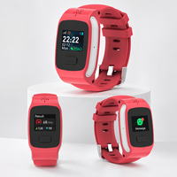 GPS Location SOS Tracker Band L21 con seguimiento histórico, alarma de batería baja para trabajadores de saneamiento Reloj inteligente