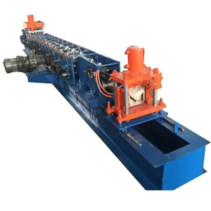 Hot sale multifunction hydraulic V Section Storage Angle Iron Rack Roll Forming Machine