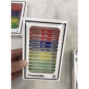 Prepared Slides 12 Mixed Specimens Professional Type Microscopic Observation - Product Image 1