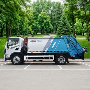 Camión Compactador de Basura Diésel de <span class=keywords><strong>9</strong></span> m³ con Alta Hermeticidad, Alta Resistencia, Relación de Compresión del Contenedor y Automatización Operativa - Product Image 1