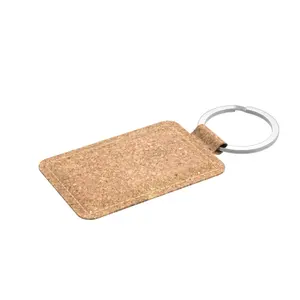 Porte-clés en liège FARO, merchandising durable - Product Image 1