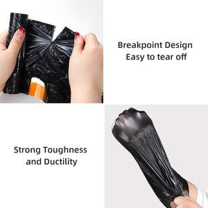 Bolsas de Basura con Cordón de PE de Tamaño Personalizable, Reciclables y Desechables, Fáciles de Abrir, Estilo Moderno, Marca e Impresión Personalizadas - Product Image 5