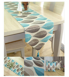 <span class=keywords><strong>Chemin</strong></span> <span class=keywords><strong>de</strong></span> <span class=keywords><strong>Table</strong></span> en Polyester <span class=keywords><strong>de</strong></span> <span class=keywords><strong>Style</strong></span> campagnard américain, top <span class=keywords><strong>de</strong></span> <span class=keywords><strong>Table</strong></span> en Polyester avec une petite feuille colorée - Product Image 5