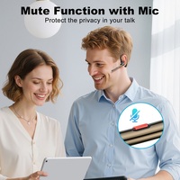 Nuevos Auriculares Inalámbricos Bluetooth Bee M50 con 24 Horas de Tiempo de Conversación, Manos Libres, con Micrófono con Cancelación de Ruido Mejorado