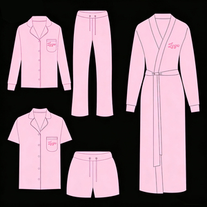 <strong>Pyjama</strong> Sets Women Custom Organic Cotton Bamboo Modal Pajamas for Women Soft Sleepwear Women' s Pajamas - Product Image 1