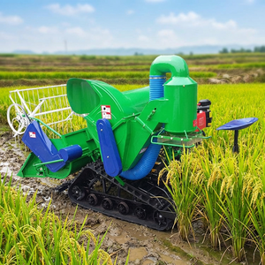 <span class=keywords><strong>Moissonneuse</strong></span>-<span class=keywords><strong>Batteuse</strong></span> Mini pour Riz et Blé Wishope Chine à Entraînement par Engrenages, Niveau de Sécurité Élevé - Product Image 1