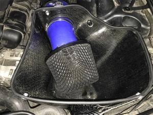 กรองอากาศเย็น EDDY สำหรับท่อไอดีเครื่องยนต์รถยนต์ หัวกรองคาร์บอนแบบเห็ด สำหรับ <span class=keywords><strong>BMW</strong></span> 523i <span class=keywords><strong>528i</strong></span> 2.5L <span class=keywords><strong>N52</strong></span> <span class=keywords><strong>F10</strong></span> F11 F18 F07 Touring - Product Image 4