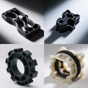 Pièces ABS en plastique Usinage CNC de précision personnalisé Peek Black Pom Uhmw Teint Acrylique Nylon Pvc Ptfe Pmma Pièce Service Fabricant - Product Image 1