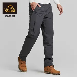 Sport bekleidung Männer Outdoor Jagdhose Männer Wander hose Schnellt rocknende wasserdichte Hose Warm Casual 100% Polyester Standard Erwachsene