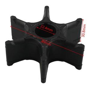 Hélice de pompe à eau en caoutchouc à vortex fermé Yamaha 6E5-44352 de haute qualité pour moteur hors-bord, pièces en acier efficaces - Product Image 3