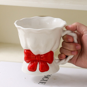 Tasse à café en céramique haut de gamme, luxueuse, peinte à la main, exquise, pour la maison, le bureau, la boisson et le petit-déjeuner - Product Image 2