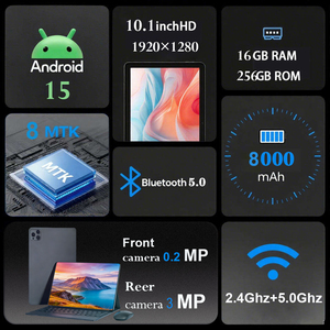 Versión Global OEM Pro 11, Tablet <span class=keywords><strong>PC</strong></span> Android 10 de 10.1 Pulgadas, 12 GB de RAM, 512 GB de ROM, Batería de 8800 mAh, Doble SIM, Procesador MTK, Entretenimiento - Product Image 3