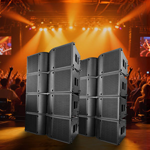ลำโพงไลน์อาร์เรย์คู่ขนาด 12 นิ้ว พร้อมซับวูฟเฟอร์คู่ขนาด 18 นิ้ว สำหรับงานเทศกาลดนตรีขนาดใหญ่ ชุดอุปกรณ์เสียง PA ครบวงจร - Product Image 4