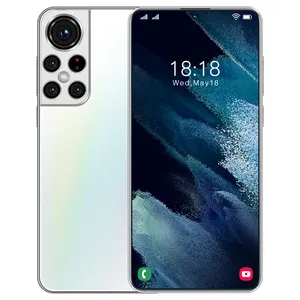 Nieuwe Nieuwste S22 6.8 Inch Hd Groot Scherm Effen Android Telefoon Beauty Camera 32 + 50Mp Fabriek Groothandel Goedkope smartphone