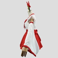 Costume de danse Miko de style japonais original, pour performance COSPLAY, Miko grande taille pour Halloween