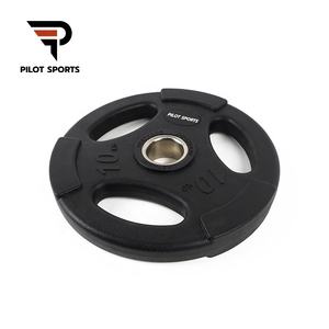 Plaques de <span class=keywords><strong>poids</strong></span> en PVC TPU avec poignées à trois trous pour pilotes de sport Plaques de <span class=keywords><strong>poids</strong></span> pour équipement de fitness - Product Image 1