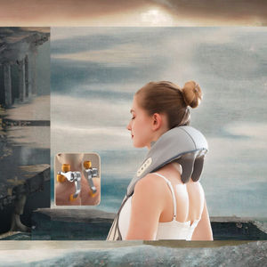 Haoshufu Custom <b>Shiatsu</b> Electric Heating <b>Neck</b> <b>Massager</b> with <b>Shiatsu</b> Massage Belt Made in China Return & Replacement - Product Image 3