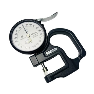 Mitutoyo 7327A <span class=keywords><strong>Dial</strong></span> Indicador 0-1mm Faixa e 0,001mm Graduação Espessura Gage - Product Image 1