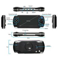 Consoles de jeux vidéo avec écran de 4,3 pouces pour PSP32 bits, joueurs de jeux portables, console portable de 8 Go, lecteur de jeux avec plus de 10 000 jeux