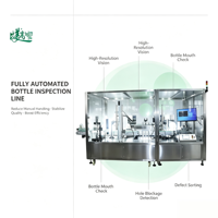 Equipo de Inspección Automática de Botellas de Alta Velocidad con Clasificación Multietapa para una Industria Eficiente de Envasado de Plástico, Bebidas y Cosméticos