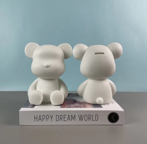 <span class=keywords><strong>Figurine</strong></span> Gloomy Bear en <span class=keywords><strong>acrylique</strong></span> peinte à la main, ours violent, décorations créatives pour la maison, jouets DIY pour enfants, collectionneurs, vente en gros - Product Image 5