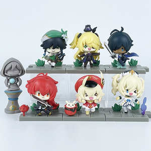 Venta al por mayor Genshin impacto figura Anime figurita Kamisato Ayaka <span class=keywords><strong>Hu</strong></span> <span class=keywords><strong>Tao</strong></span> Xiao zhongli Yae Miko Keqing figura - Product Image 4