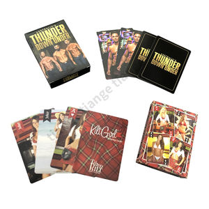 Cartes à jouer avec Logo personnalisé pour adultes, jeu de cartes de filles Sexy et nues - Product Image 5