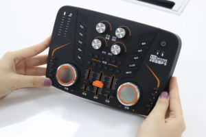 2022 NOUVELLE carte son en direct et microphone ensemble complet pour le chant en direct de Home <span class=keywords><strong>Studio</strong></span> - Product Image 5