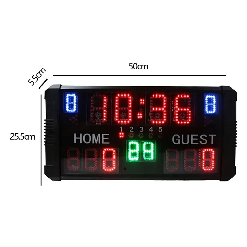 CHEETIE CP152 Wall Mount Digital Battery Powered Scoreboard for Table Tennis Basketball Baseball