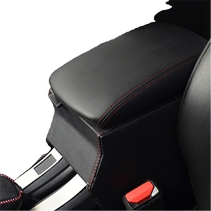 Carest scatola bracciolo centrale per veicoli in pelle speciale di alta qualità, scatola di immagazzinaggio refit per copertura adesivi per auto <span class=keywords><strong>Peugeot</strong></span> 2008 - Product Image 1