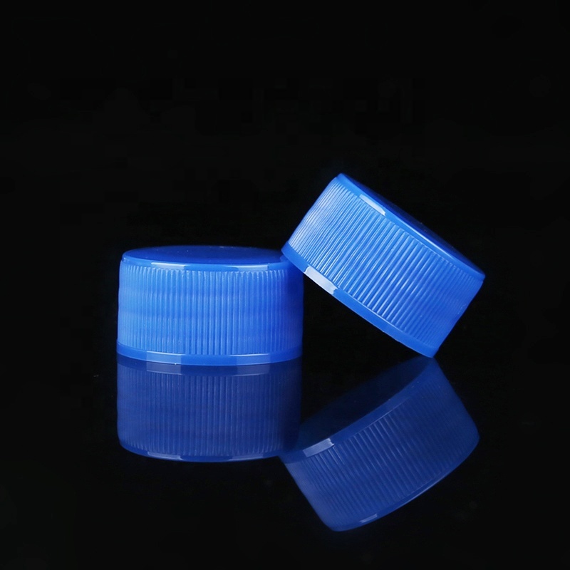24/410 24/415 28/410 20/410 PP ribbed and smooth plastic disc cap for cosmetic bottle screw cap lids customized colorful supplier