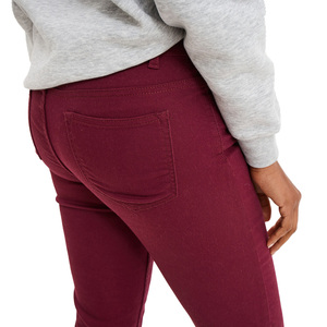 กางเกงเอวยางยืดผู้หญิงเอวกลางเข้ารูปลูกไม้ระบายอากาศเป็นมิตรกับสิ่งแวดล้อมสำหรับสวมใส่สบายทุกวันให้ความพอดี - Product Image 3