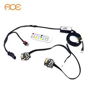 Plug and Play Mobile Phone APP + Wireless Remote Controlled Multi Color RGBW DRL Boards for Tesla Model 3 Highland 2024 2025 - Product Image 3