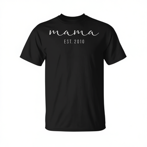 Camiseta Mama Est 2010, regalo del día de la madre para mamá - Product Image 2