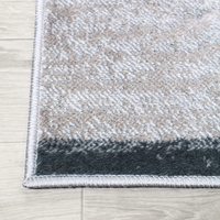 Indoor Modern Washable PET Friendly Custom Runner Area Rug for Bedroom Dorm Living Room Entryway Hallway