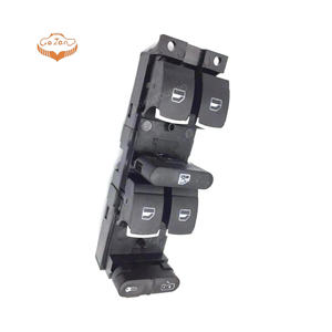 Nuevo Panel de Interruptores de <span class=keywords><strong>Elevalunas</strong></span> Eléctrico en Línea, Consola Maestra, Interruptor de Control 3Bd959857 para VW Golf Gti Mk4 Jetta Bora para Passat B5 - Product Image 1