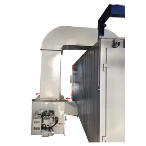 Lò Xử Lý Bột Khí Công Nghiệp Hai Cửa Tùy Chỉnh Với Băng Tải Trên Cao Lò Đường Hầm Sơn - Product Image 2