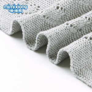 Cotton Knit <strong>Baby</strong> <strong>Blanket</strong> Heart-shaped Jacquard Newborn <strong>Baby</strong> <strong>Blanket</strong> <strong>Personalised</strong> <strong>Baby</strong> <strong>Blanket</strong> - Product Image 4