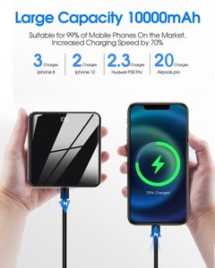 Batería Externa HYTO Mini Power Bank de 10000 mAh <span class=keywords><strong>y</strong></span> 5000 mAh con Cable, Cargador Rápido, Cargador Portátil, Powerbank - Product Image 2